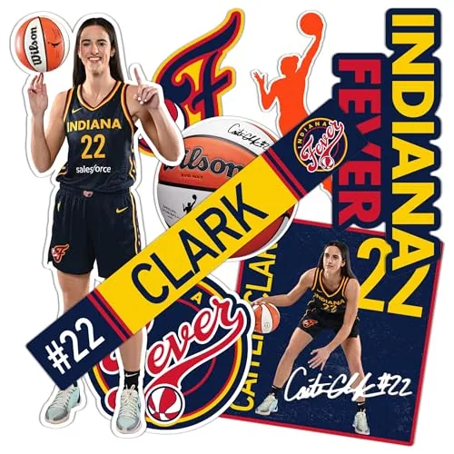 Desert Cactus Caitlin Clark Indiana Fever Car Decal
