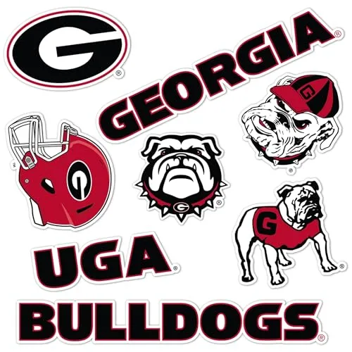 Desert Cactus Georgia Bulldogs Car Decal