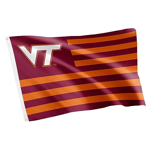 Desert Cactus Virginia Tech Flag